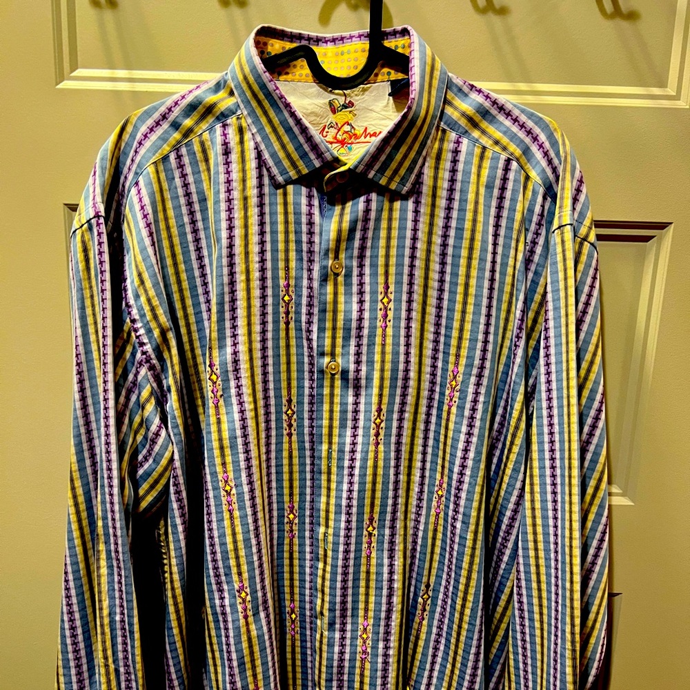 Robert Graham Custom Shirt Size XL